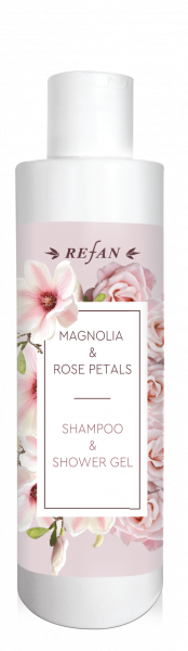 Shampoo e gel doccia Magnolia e Petali di Rosa - 250 ml 