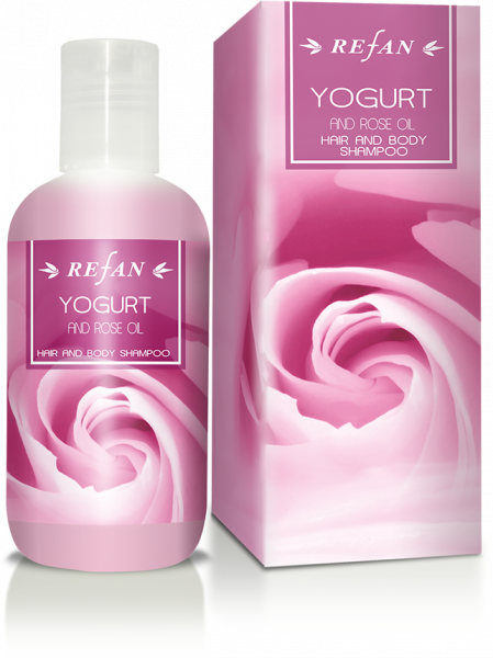 Shampoo corpo e capelli Yogurt & Olio di Rosa - 200 ml 