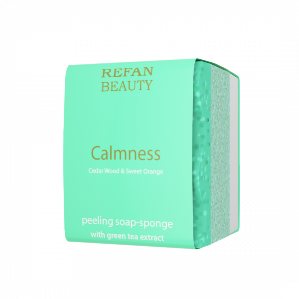 Sapone-spugna esfoliante Calmness - 75gr 