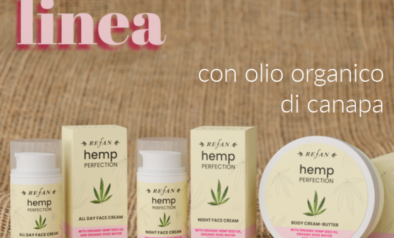 HEMP - la skincare con olio organico di canapa