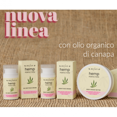 HEMP - la skincare con olio organico di canapa