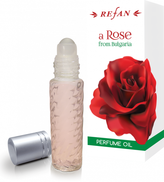 Olio profumato senz'alcool roll-on A Rose from Bulgaria - 10 ml 