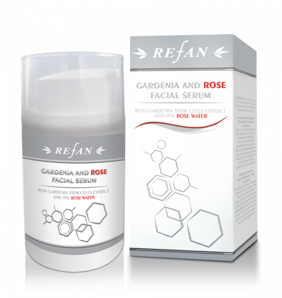 Siero viso Gardenia e Rosa con capsule di collagene - 50 ml 