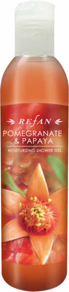 Gel doccia idratante Melograno & Papaya - 250 ml 