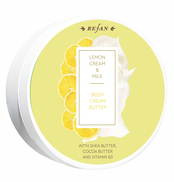 Crema burro corpo Crema di Limone e Latte - 200 ml 