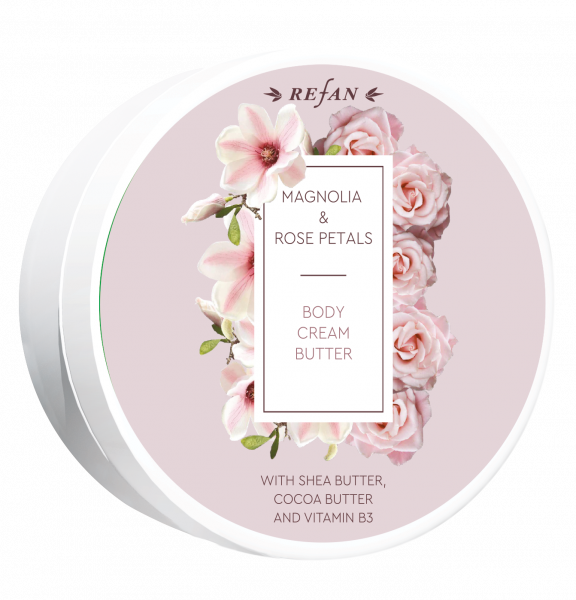 Crema burro corpo Magnolia e Petali di Rosa - 200 ml 
