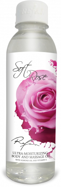 Olio per massaggi SOFT ROSE - 250 ml 