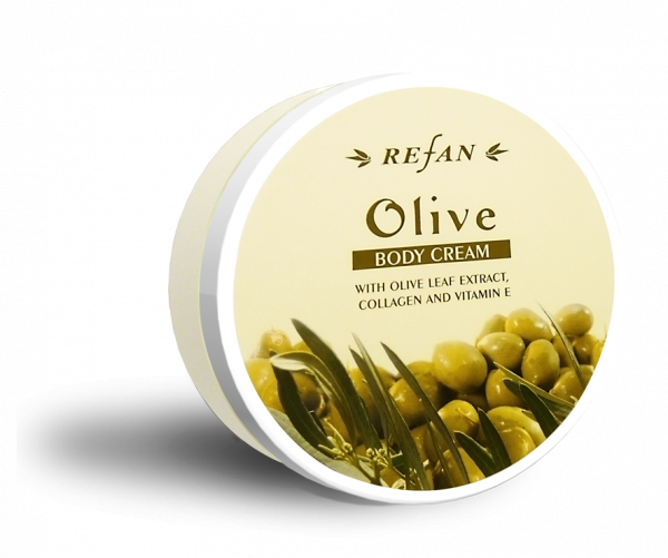 Crema corpo anti-età Olive - con estratti di foglie di ulivo, collagene e Vitamina E - 200 ml 