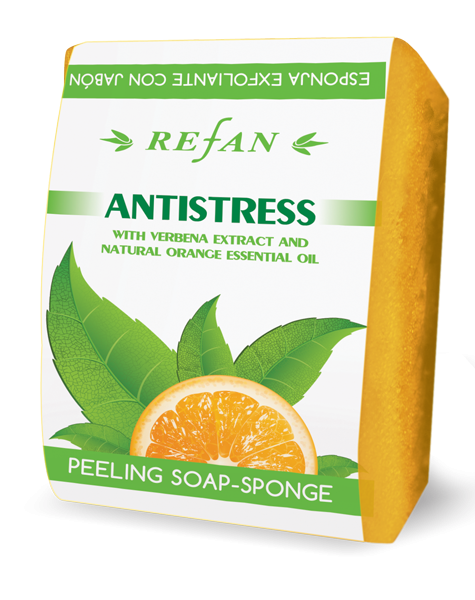 Sapone-spugna esfoliante Antistress - 75 gr 