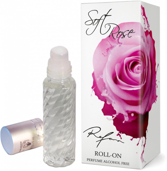 Profumo roll-on senz'alcool SOFT ROSE - 10 ml 