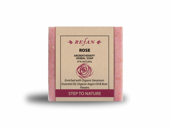 Sapone alle erbe ROSE - 120 gr 