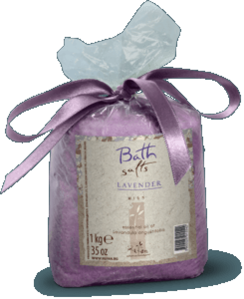 Sali da bagno con olio essenziale di Lavanda - 1 kg 