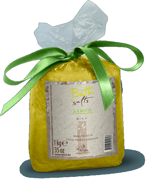 Sali da bagno con olio essenziale di Limone - 1 kg 