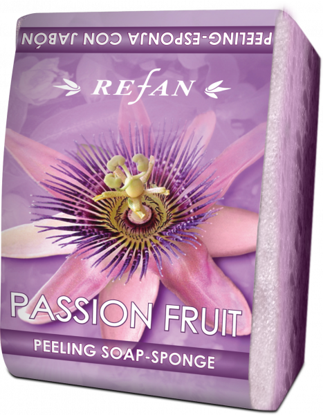 Sapone-spugna esfoliante Passion Fruit - 75 gr 